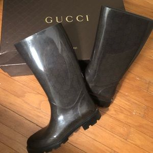 Gucci Rainboots size 38 worn twice